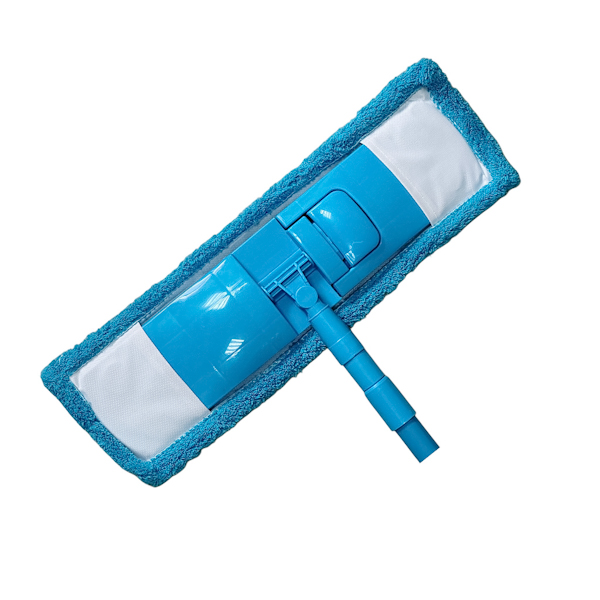 Швабра мікрофібра 42*13см (45г) телескоп. ручка арт.1065-А2