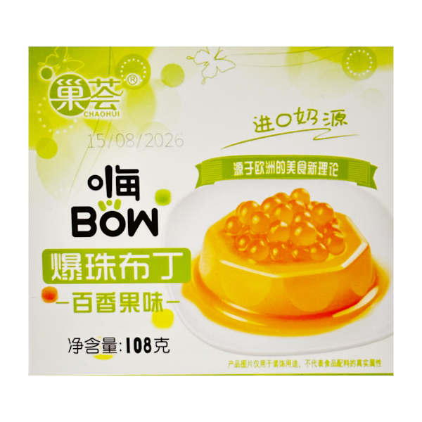 Пудинг CHAOHUI 108г зі смаком маракуї арт.F30-A08