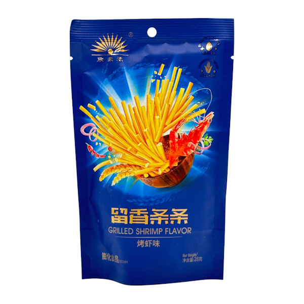 Снеки Соломка 28г Креветка арт.F29-5