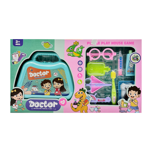 Іграшка Doctor Набір лікаря з валізою арт.A1707-3