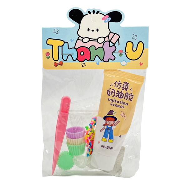 Набір д/творчості ThankU Крем-глина з декором Мікс арт.27-01/3 *20