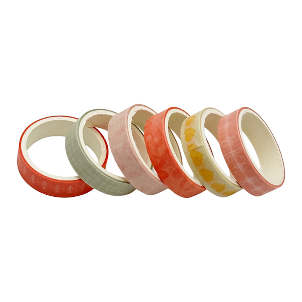 Скотч декор Songdao Набір 10мм*2м 6шт Кольоровий арт.SDRT2405016-6 *12