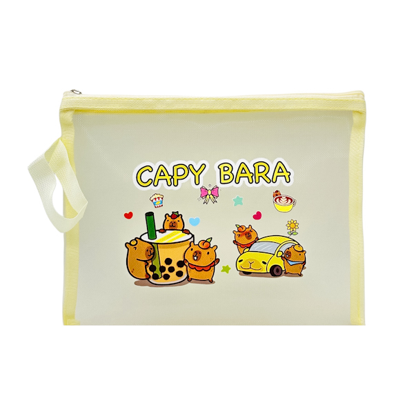 Папка A5 в сіточку на замочку Капібара арт.1118-8 *12