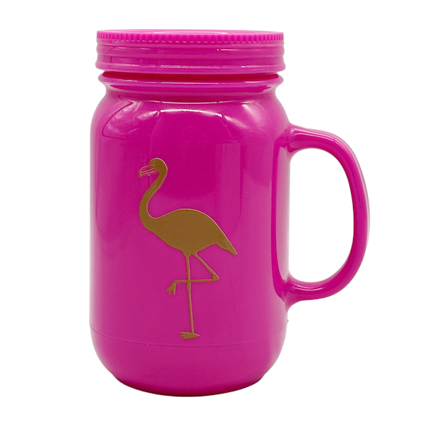 Стаканчик д/холодних напоїв з трубочкою 1шт Кольоровий з малюнком арт.79-2-10 бочка