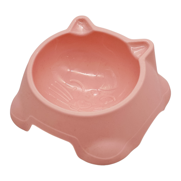 Миска д/котів Кольорова Котик арт.244-13