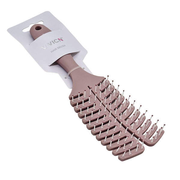 Розчіска VIVICN Прямокутна Продувна роздвоєна арт.8852 *12