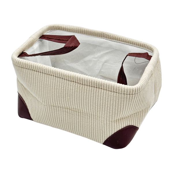 Кошик-органайзер д/зберігання речей 20*16*14см вельвет арт.1263-9