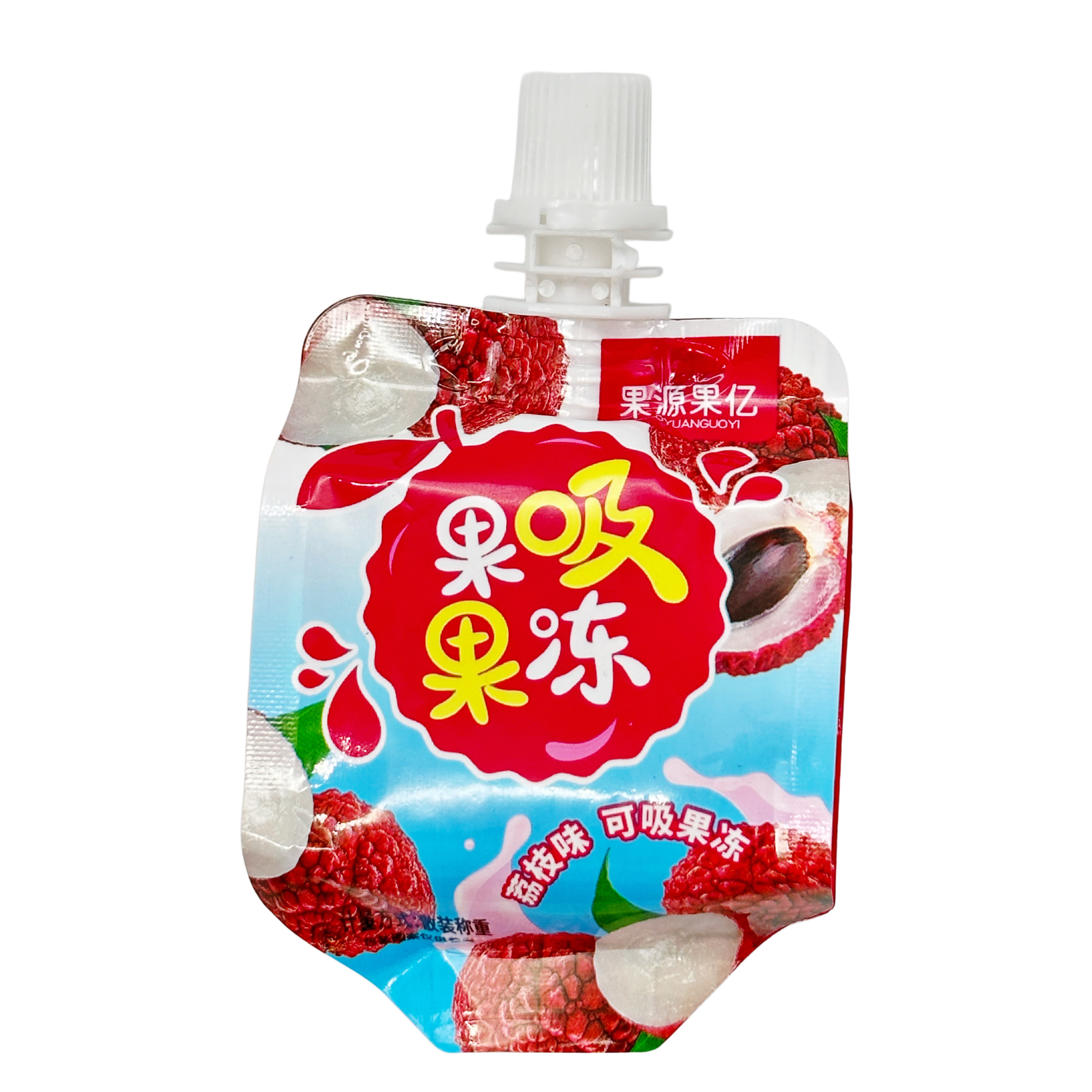 Желе фруктове GUOYUANGUOYI 1шт в тюбику зі смаком лічі арт.F15-S11