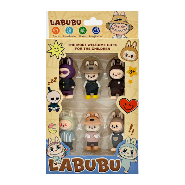Іграшка Набір Фігурок Лабубу 6шт арт.А777-230 (1508-BJ01)
