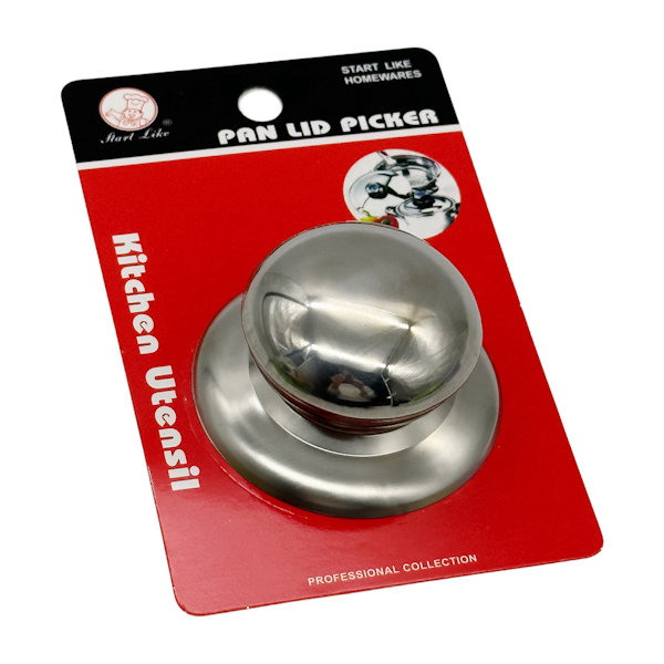 Ручка д/кришок сковорідок/кастрюль Start Like метал кругла 1шт арт.191-B35