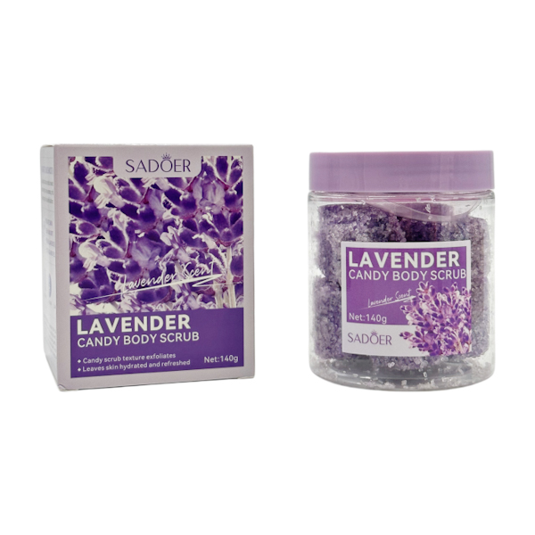 Скраб д/тіла SADOER 140г Лаванда арт.SD10583 *12
