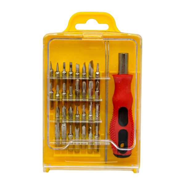 Викрутка зі змінними насадками 32в1 у футлярі арт.15123-28