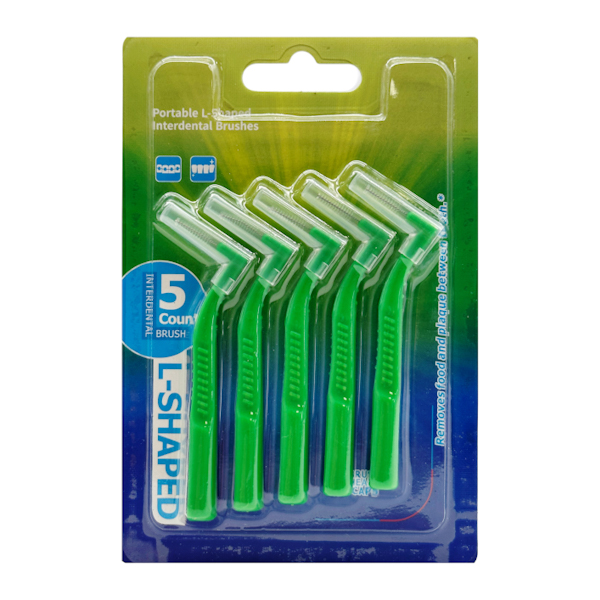 Щіточки для міжзубної чистки 5шт на блістері