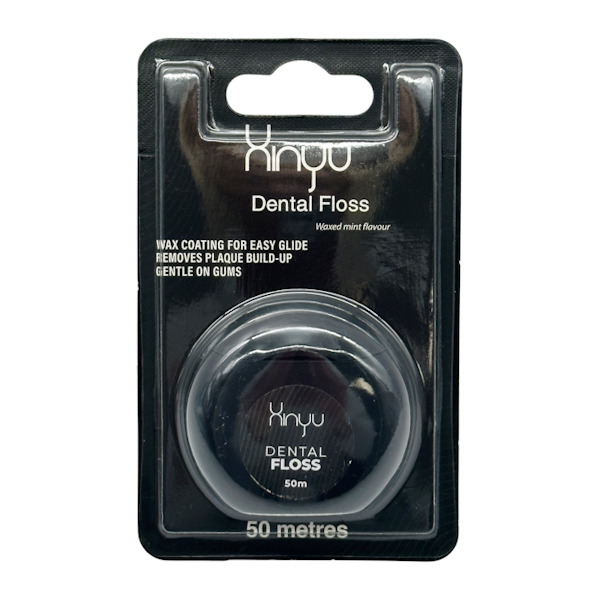 Зубна нитка XINYU 1шт 50м Black