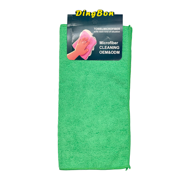 Ганчірка мікрофібра DingBon 1шт 30*30см арт.1065-04 *12