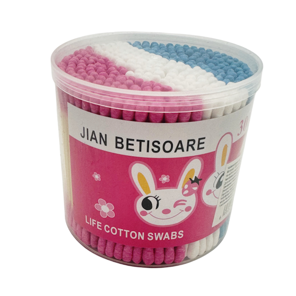 Ватні палички Jian Betisoare 300шт бамбукові