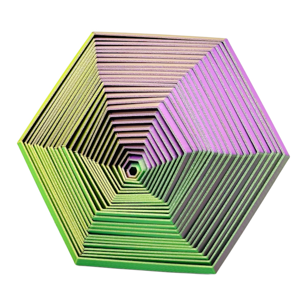 Іграшка 3d Антистрес Шестикутник Фрактальний арт.27-1 *10