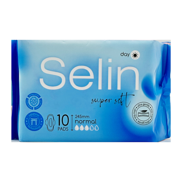 Прокладки критичні Selin Normal 10шт 3кр (245мм) арт.SE245-10