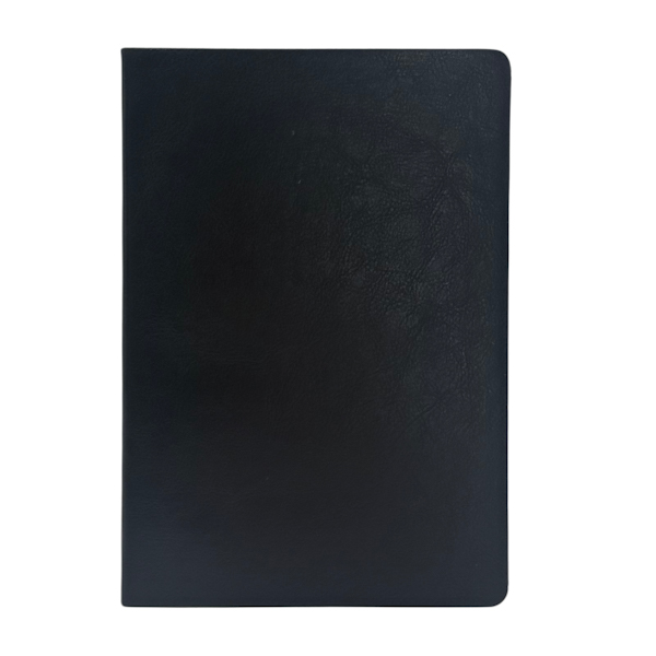 Блокнот А5 Екошкіра прошитий в лінію з закладкою арт.1055-1