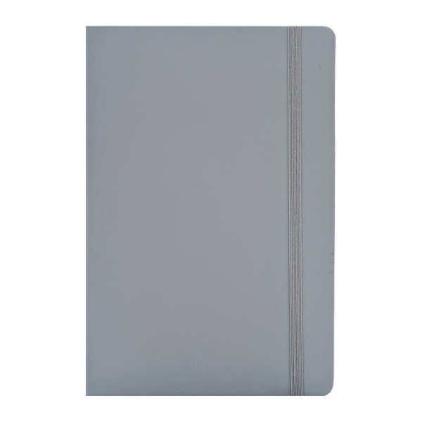 Блокнот А5 прошитий в лінію з резинкою Кольоровий арт.1055-9