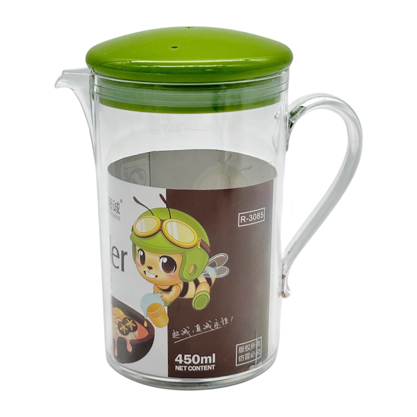 Глечик пластиковий CHAOCHENG 500мл мірний з кришкою арт.G13-3085