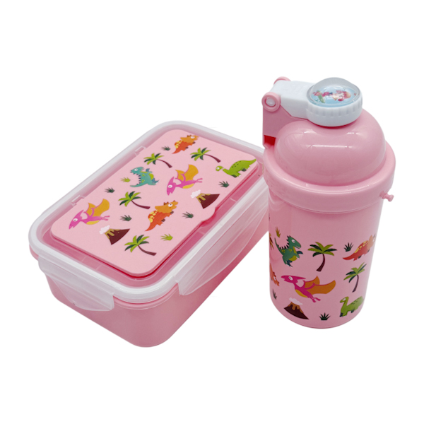 Набір ЛанчБокс на 3відділення +Пляшка д/напоїв арт.344-A152-6(306-22)