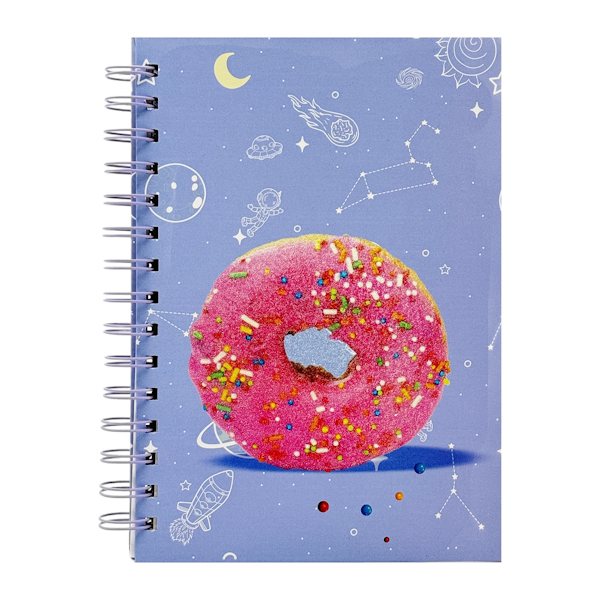 Блокнот А5 в лінію на спіралі Малюнок Мікс арт.XQ-1-4 *4