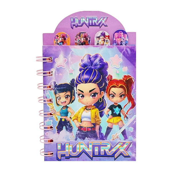 Блокнот А7 Fanny дитячий на спіралі з закладками Hunters арт.SH-FL-610 *24