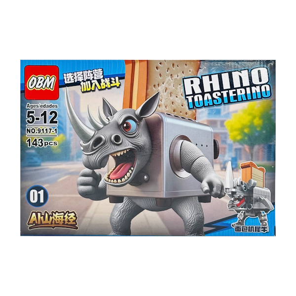 Іграшка Конструктор OBM 1шт Італійські Меми арт.9117 *8