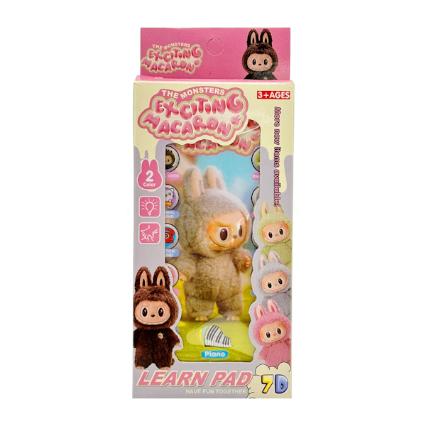 Іграшка Мобільний Телефон 7D музична/світлова Лабубу арт.12024U