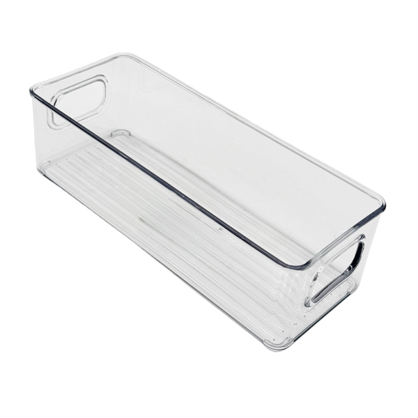 Органайзер пластиковий 25*9,5*7см Прозорий з ручками арт.WFA13 949 (25-8)