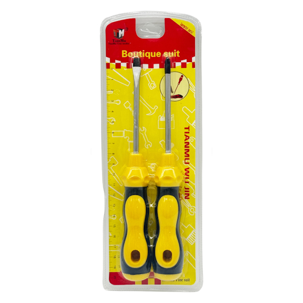 Викрутка TianMu Набір 2шт на блістері арт.555