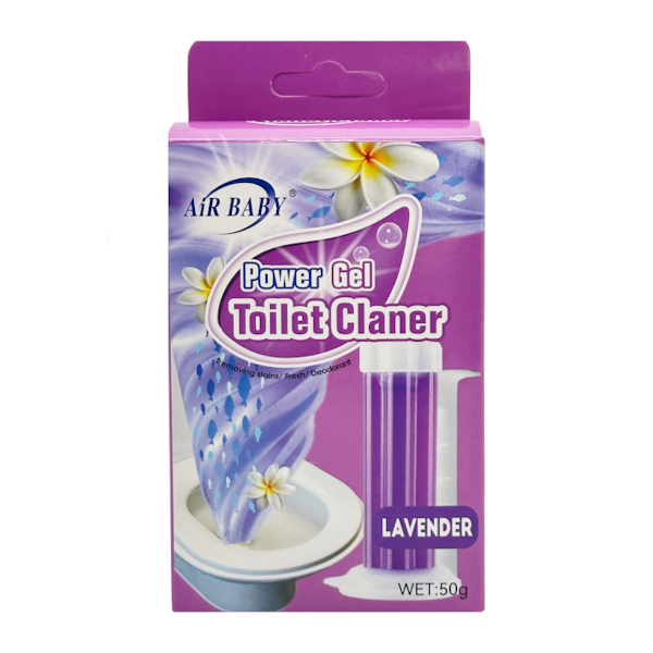 Туалетний гель-шприц AirBaby д/унітазу 50г Лаванда арт.66-1