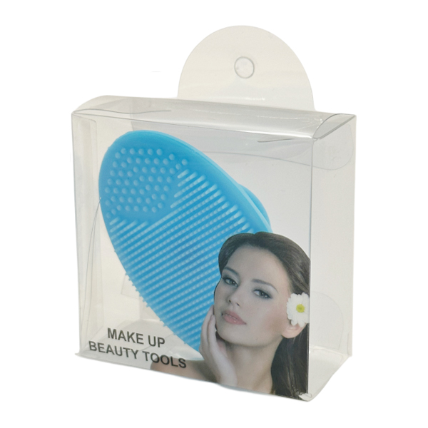 Щіточка-спонж силіконова д/макіяжу 1шт арт.1-13 *12