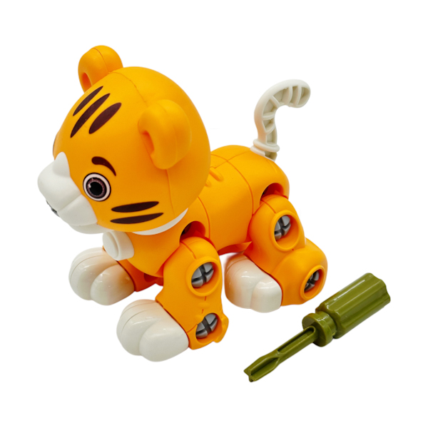 Іграшка Конструктор на шурупах Тигр з викруткою арт.JMF88247D (QH263595)