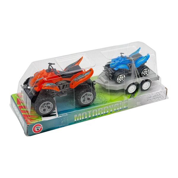 Іграшка Beach-Moto Квадроцикл з буксиром арт.9862-23F (QH207404)