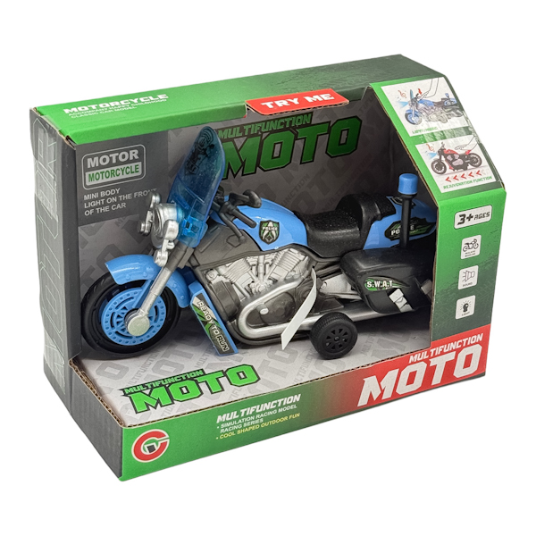 Іграшка інерційна Мотоцикл музичний зі світлом арт.9868-2C (QH162864)