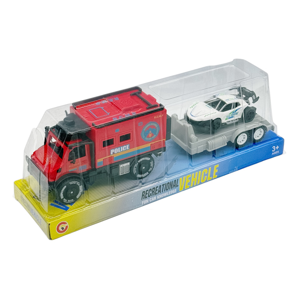 Іграшка RecreatiomalVehicle Вантажівка Police з буксиром арт.9891-31F (QH207406)