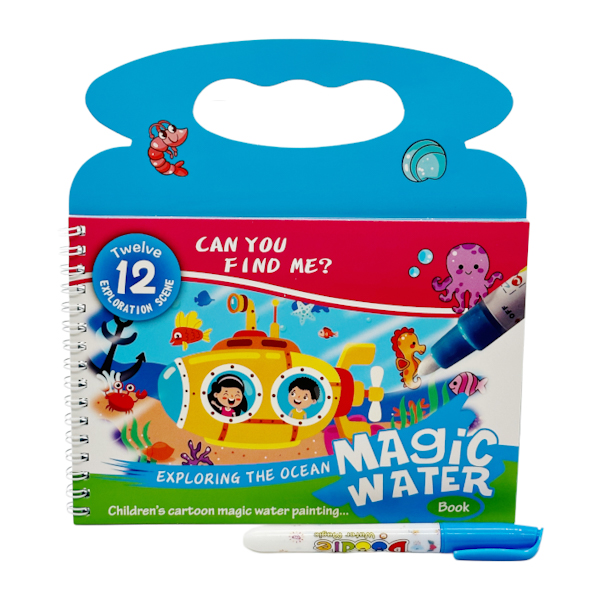 Набір д/малювання Водна розмальовка з маркером арт.ВН2-17 (25-87)