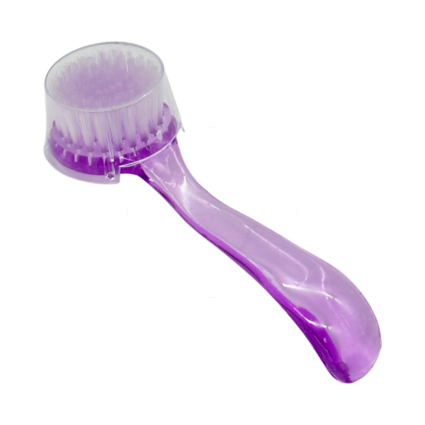 Щіточка для нігтів/кругла з ковпачком довга ручка арт.1-5 *12