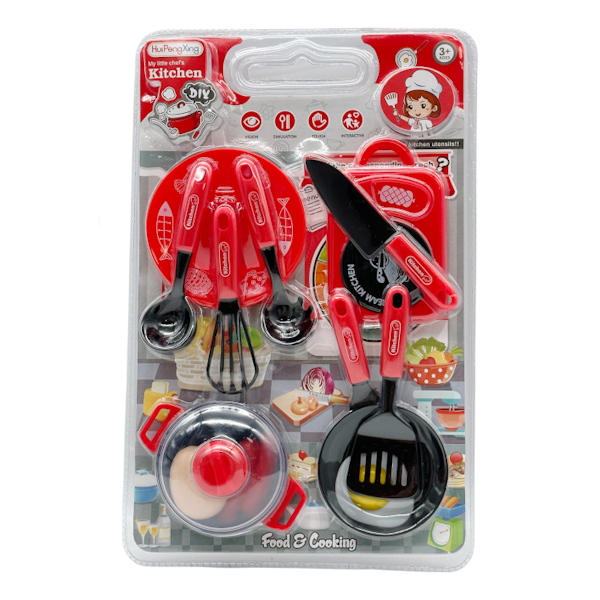 Іграшка HuiPengXing Набір посуду 14предметів арт.7711-6 (QH089846)