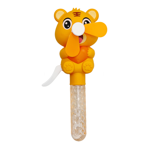 Мильні бульбашки Bubble Fan 1шт з ручним вентилятором Тигр арт.HL498-67A *12