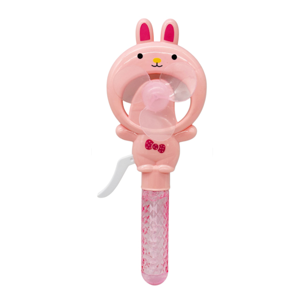 Мильні бульбашки Bubble Fan 1шт з ручним вентилятором Зайчик арт.HL478-34Y *12