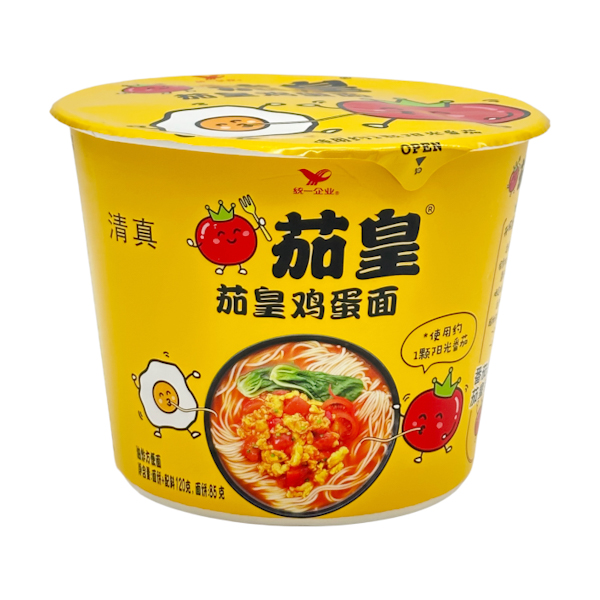 Локшина ш/п Uni-President 120г зі смаком яйця і томату арт.F41-17 *12