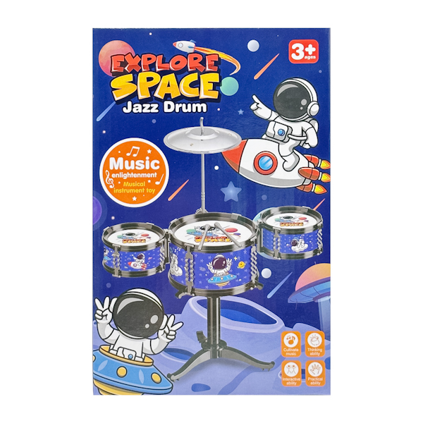 Іграшка музична Explore Space Барабанна установка арт.DX1001-2