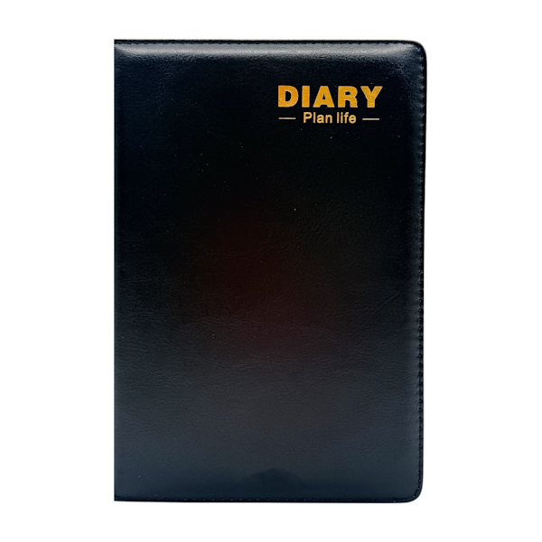 Блокнот А5 Екошкіра прошитий в клітинку Diary Plan life арт.1055-6